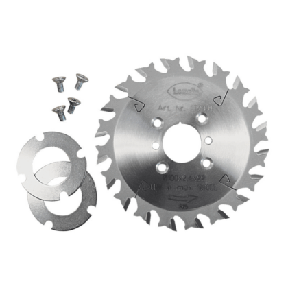 Sierra para engalletadora, HW (metal duro), Ø100x2.4xØ22 mm, Z20, NL 4, incl .arandelas de separac.