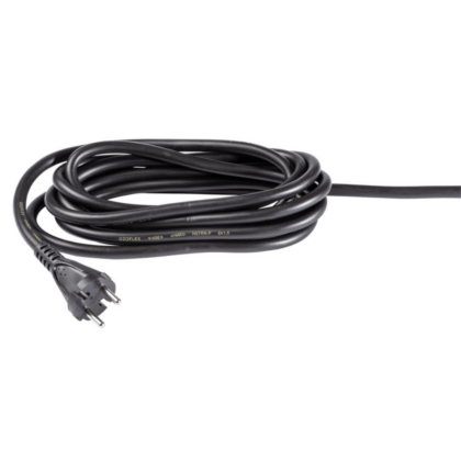 Cable con enchufe Schuko tipo F. 2x1mm, Ø6.8mm. L43 S2/L45/L73/L74
