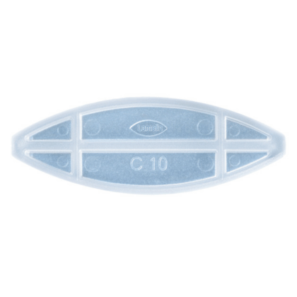 C10 galleta plástica