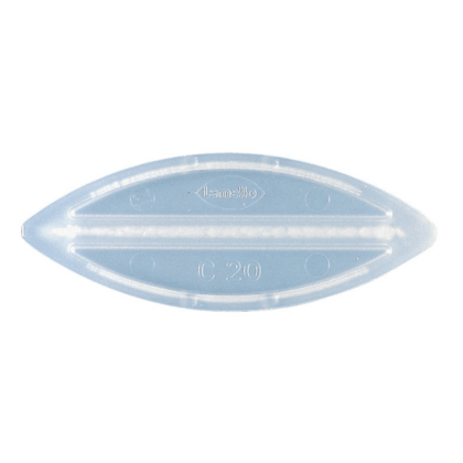 C20 galleta plástica . 250 unidades