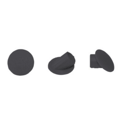 Clamex tapones 45º, 100 unidades, RAL 9011 negro grafito