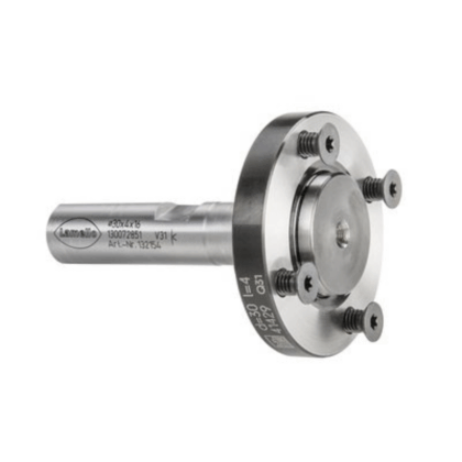 Porta herramientas CNC. fresa P-Syst, superf. de suj.2, Ø30 mm, tija Ø16x50 mm, L 85 mm, NL 4xM4xØ48 mm