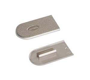 Cabineo tapones, 100 unidades, aspecto metálico niquel