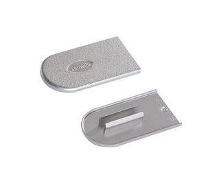 Cabineo tapones, 100 unidades, aspecto metálico plata