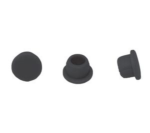 Clamex tapones. 100 unidades. RAL 9011 negro grafito