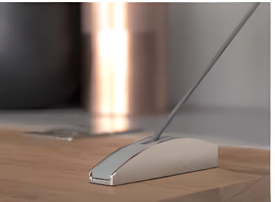 SOPORTE PUERTA ATORNILLAR KIARO NIQUEL