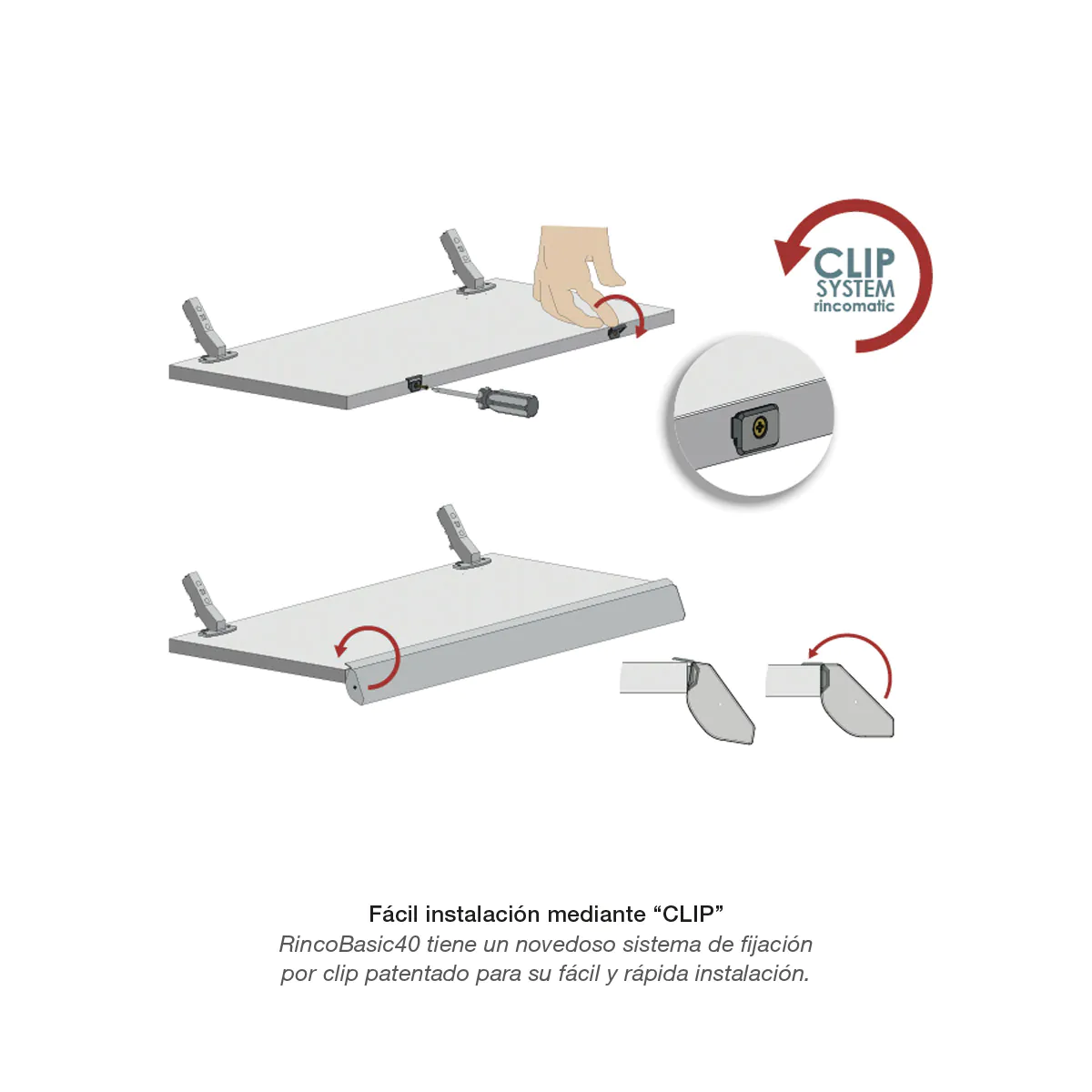 BISAGRA RINCOBASIC 40 - Imagen 4
