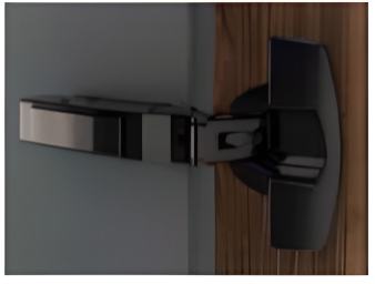 BISAGRA SENSYS RECTA 110º CON FRENO OBSIDIAN