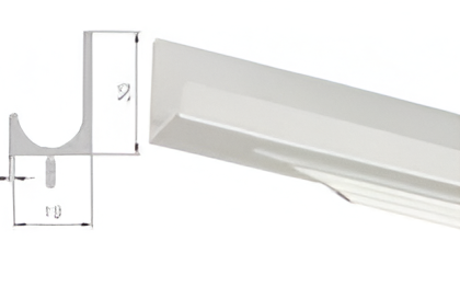 TIRADOR L UÑERO 30*19 +1 PLATA MATE A 3 METROS