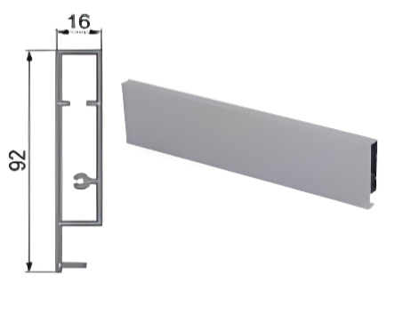 FRONTAL CAJÓN INTERIOR 1100MM
