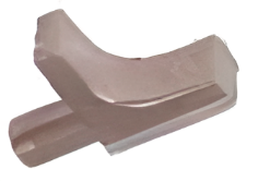 SOPORTE BALDA CRISTAL pack de 100 unid.