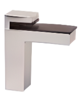 JUEGO ESTANTE REGULABLE 80*80 MM NIQUEL MATE