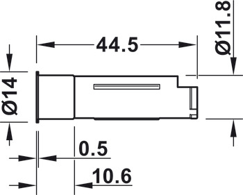 Interruptor con sensor, Ajustable Häfele Loox, modular - Imagen 3