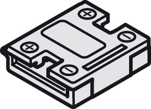 Unión clip, Para banda LED Häfele Loox 12 V 8 mm