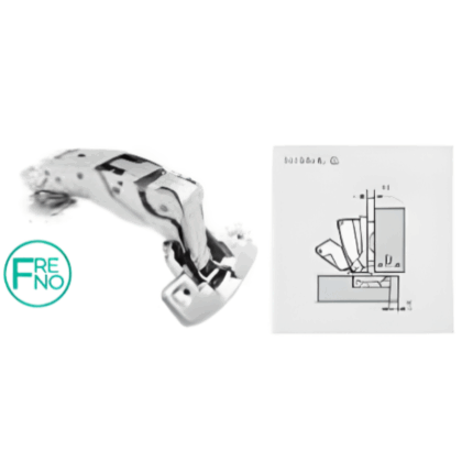 BISAGRA CLIK 180º FRENO C.48