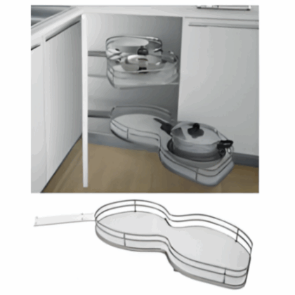 BANDEJA NÚVOLA PLANA BASE MELANINA