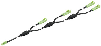 Cable de prolongación, Para Häfele Loox 24 V 2 polos (monocromo)