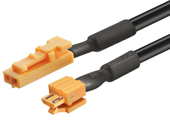 Cable de alimentación, Para Häfele Loox 12 V modular con conector de encaje