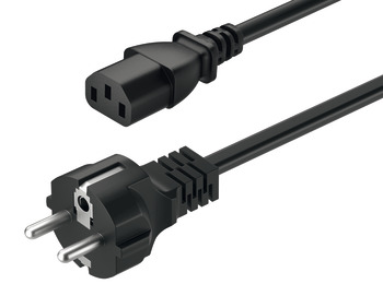 Cable de alimentación, Conectores para aparatos frigoríficos para entrada C14
