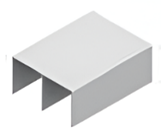 CARRIL ALTO PLATA TIRAS DE 5 METROS