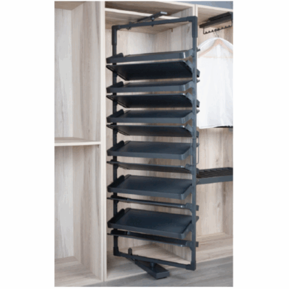 ZAPATERO GIRATORIO ANTRACITA